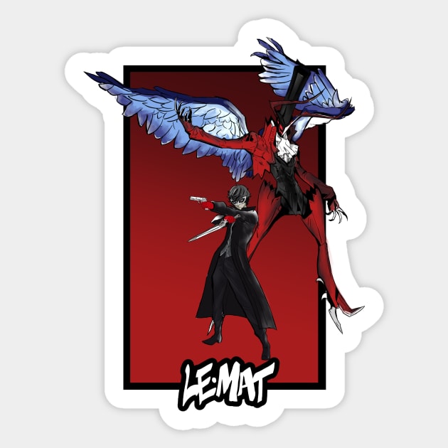 Phantom Thief Sticker by cypher_ink